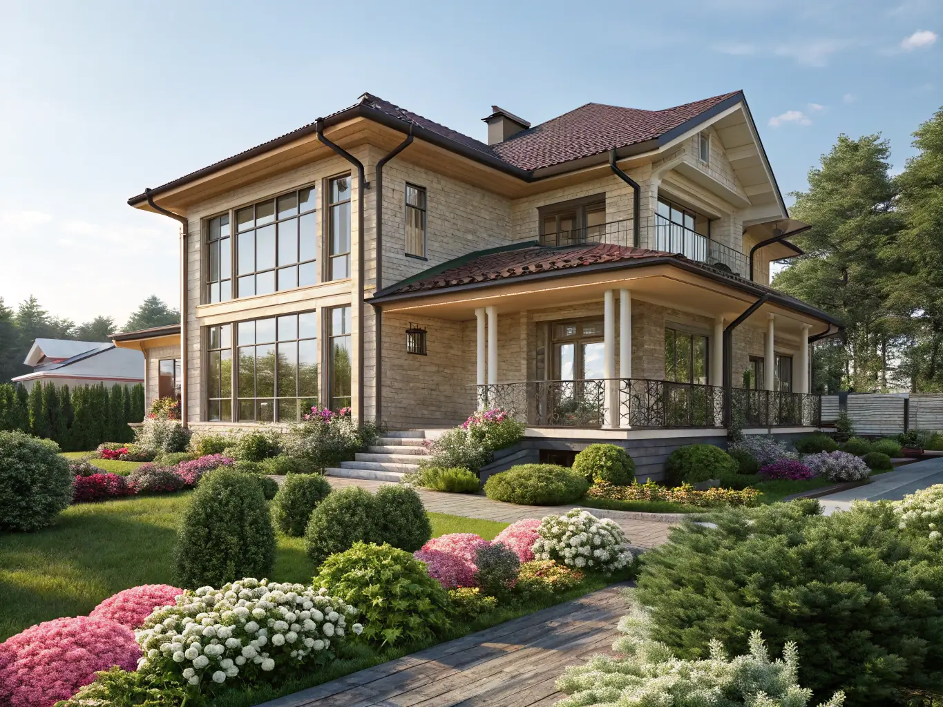 A cozy family home in a suburban neighborhood, emphasizing the importance of finding the right family home.